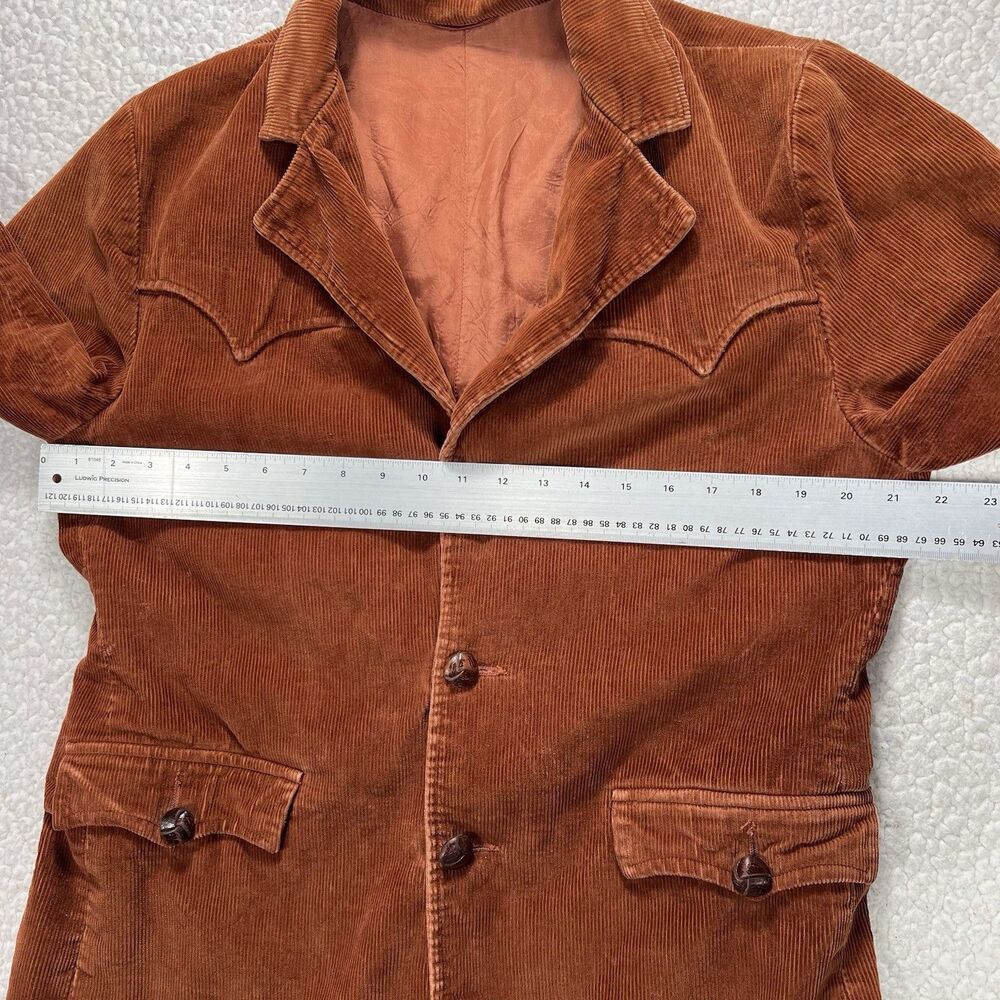 VTG‎ Pioneer Wear Corduroy Jacket Men's 40 Western Ranch Cowboy Heritage USA - Picture 9 of 11